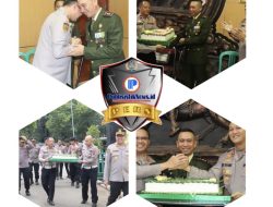 Sinergi Tanpa Batas, Kapolres Pekalongan Beri Kejutan Spesial di HUT ke-80 TNI