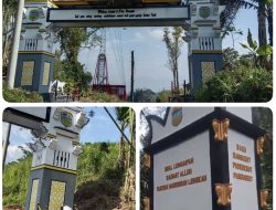 Pembangunan Tugu Batas Desa Parenntas dan Cidugaleun Wujudkan Identitas Wilayah yang Kokoh